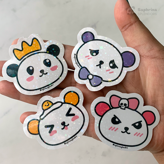 Mochi Pan and Friends Stickers